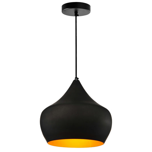 CWI Lighting - 9632P15-1-101 - One Light Pendant - Dynamic - Black