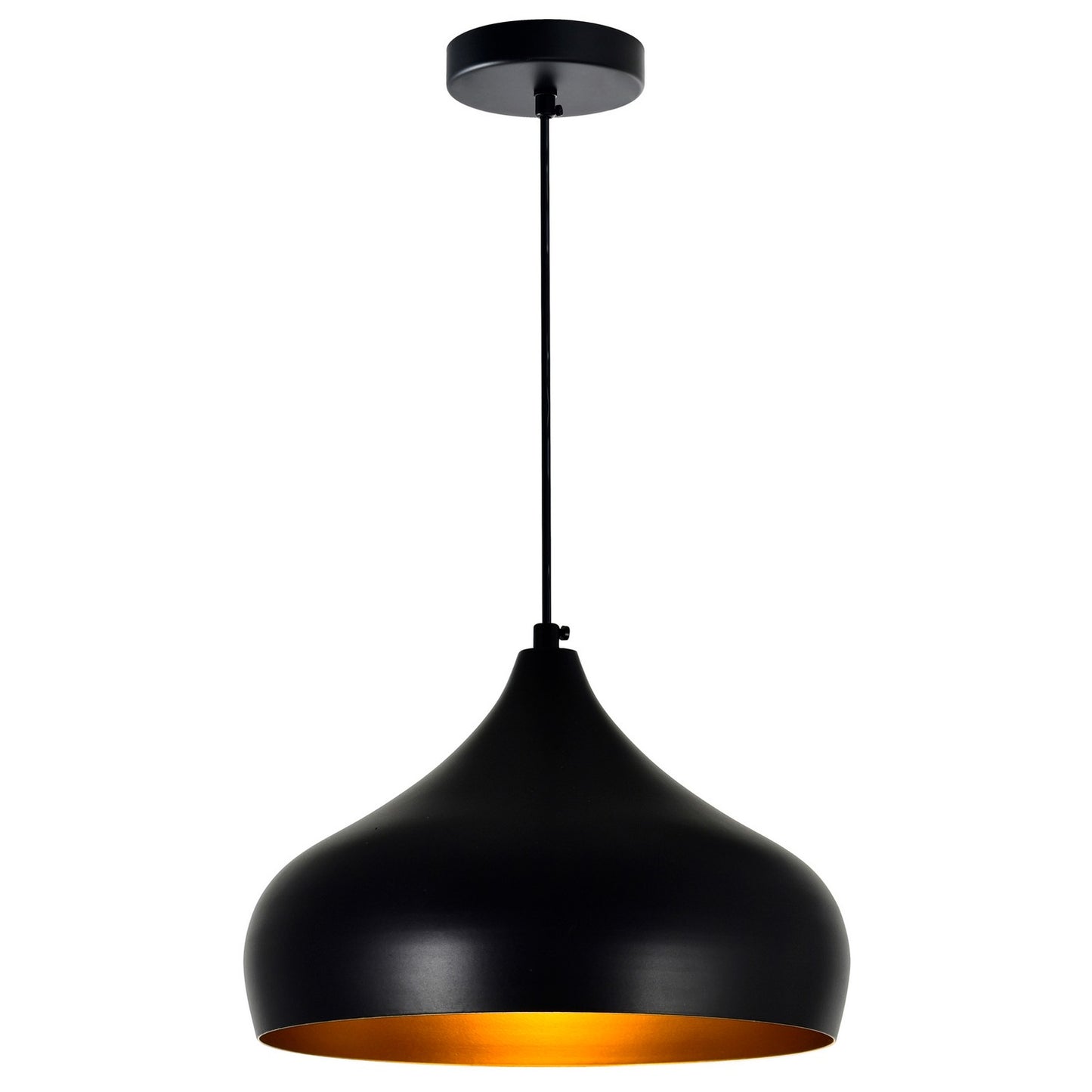 CWI Lighting - 9633P16-1-101 - One Light Pendant - Dynamic - Black
