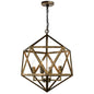 CWI Lighting - 9641P20-4-128 - Four Light Pendant - Amazon - Antique Forged Copper