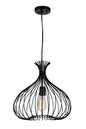 CWI Lighting - 9650P16-1-101 - One Light Pendant - Darleen - Black