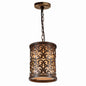 CWI Lighting - 9807P9-1-116 - One Light Mini Pendant - Nicole - Brushed Chocolate
