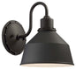 Minka-Lavery - 71241-66 - One Light Outdoor Wall Mount - Mantiel - Coal