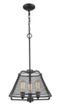 Z-Lite - 451-16BRZ - Three Light Pendant - Iuka - Bronze