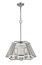 Z-Lite - 451-19BN - Four Light Pendant - Iuka - Brushed Nickel