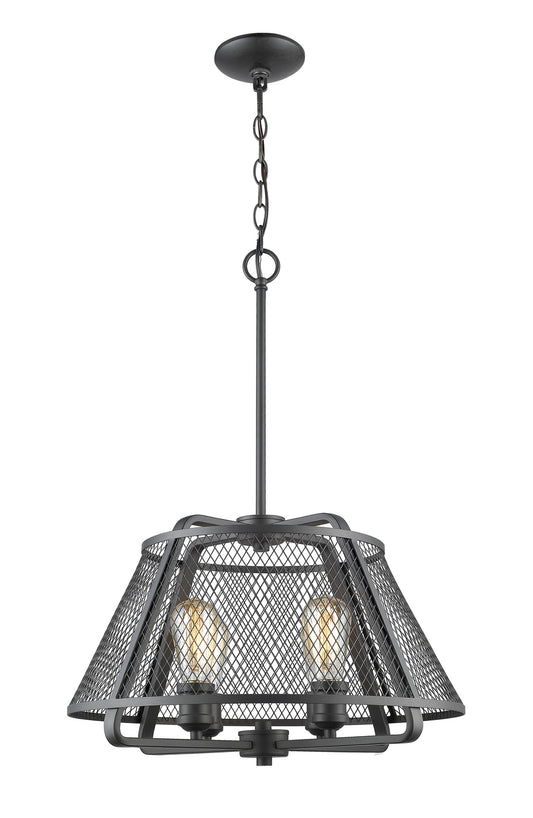 Z-Lite - 451-19BRZ - Four Light Pendant - Iuka - Bronze