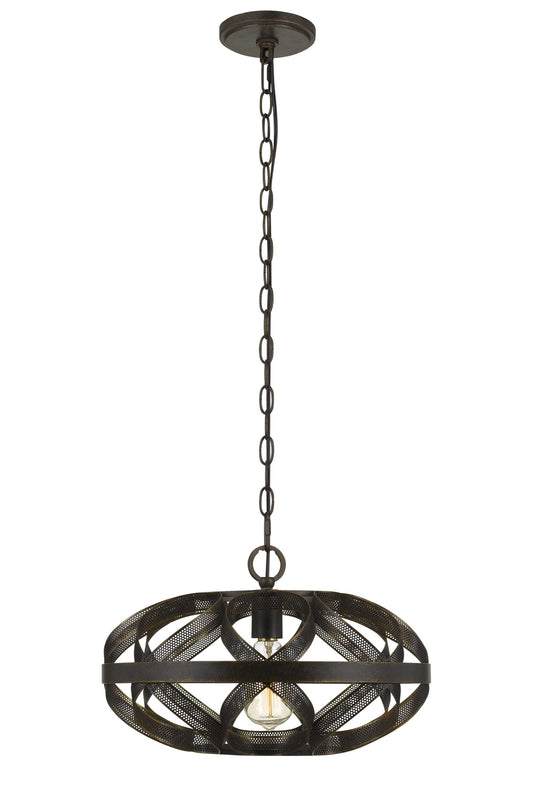 Cal Lighting - FX-3659-1 - One Light Chandelier - Alma - Dark Bronze