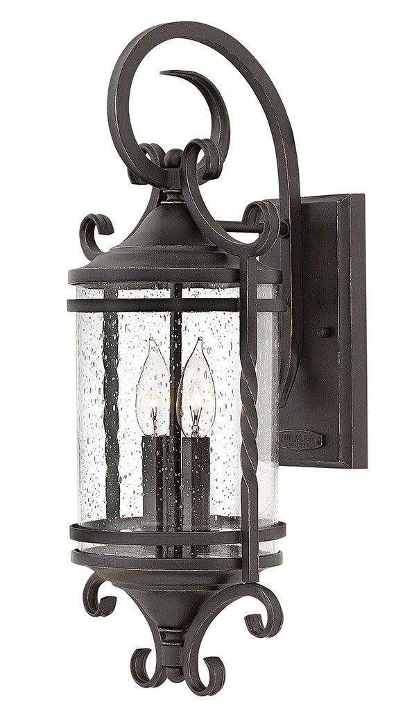 Hinkley - 1143OL-CL - LED Wall Mount - Casa - Olde Black