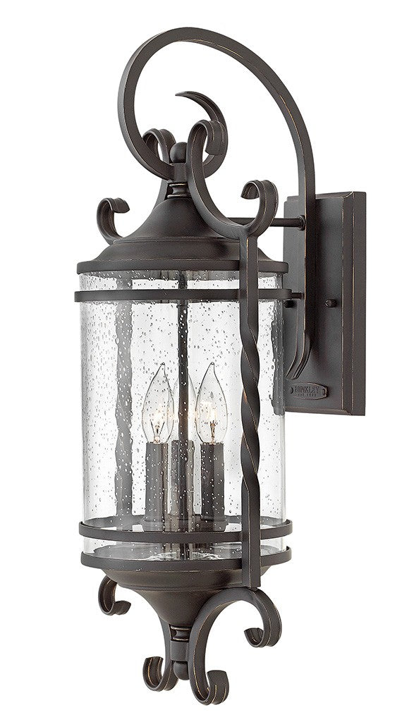 Hinkley - 1148OL-CL - LED Wall Mount - Casa - Olde Black