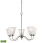 ELK Home - 1205CH/20-LED - LED Chandelier - Conway - Brushed Nickel