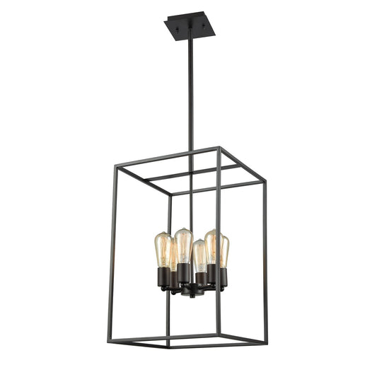 ELK Home - CN15861 - Six Light Chandelier - Williamsport - Oil Rubbed Bronze