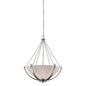 ELK Home - CN170342 - Three Light Chandelier - Casual Mission - Brushed Nickel