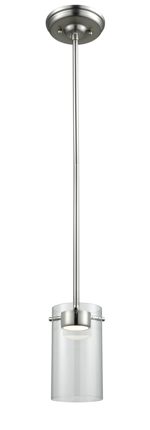 DVI Lighting - DVP28519CH-CL - LED Pendant - Lucerne Ac Led - Chrome With Clear Glass