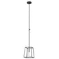 DVI Lighting - DVP29021BN/GR - One Light Pendant - Cape Breton - Buffed Nickel And Graphite