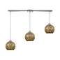 ELK Home - 10518/3L - Three Light Pendant - Illusions - Polished Chrome
