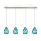 ELK Home - 10770/4LP - Four Light Pendant - Lagoon - Satin Nickel