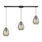 ELK Home - 10780/3L - Three Light Pendant - Lagoon - Oil Rubbed Bronze