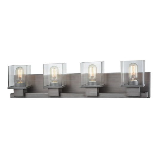 ELK Home - 11943/4 - Four Light Vanity - Hotelier - Weathered Zinc
