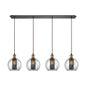 ELK Home - 14530/4LP - Four Light Pendant - Bremington - Oil Rubbed Bronze