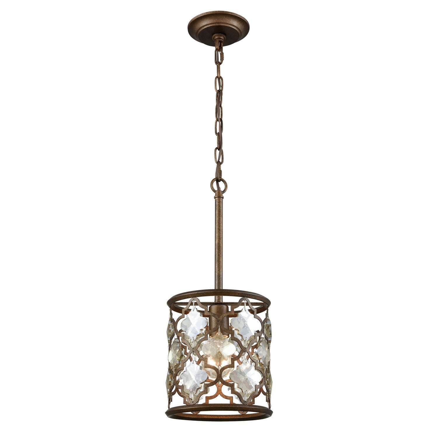 ELK Home - 31094/1 - One Light Mini Pendant - Armand - Weathered Bronze