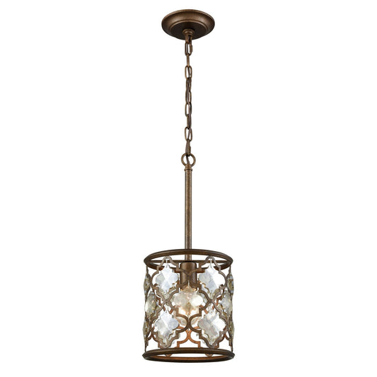 ELK Home - 31094/1 - One Light Mini Pendant - Armand - Weathered Bronze