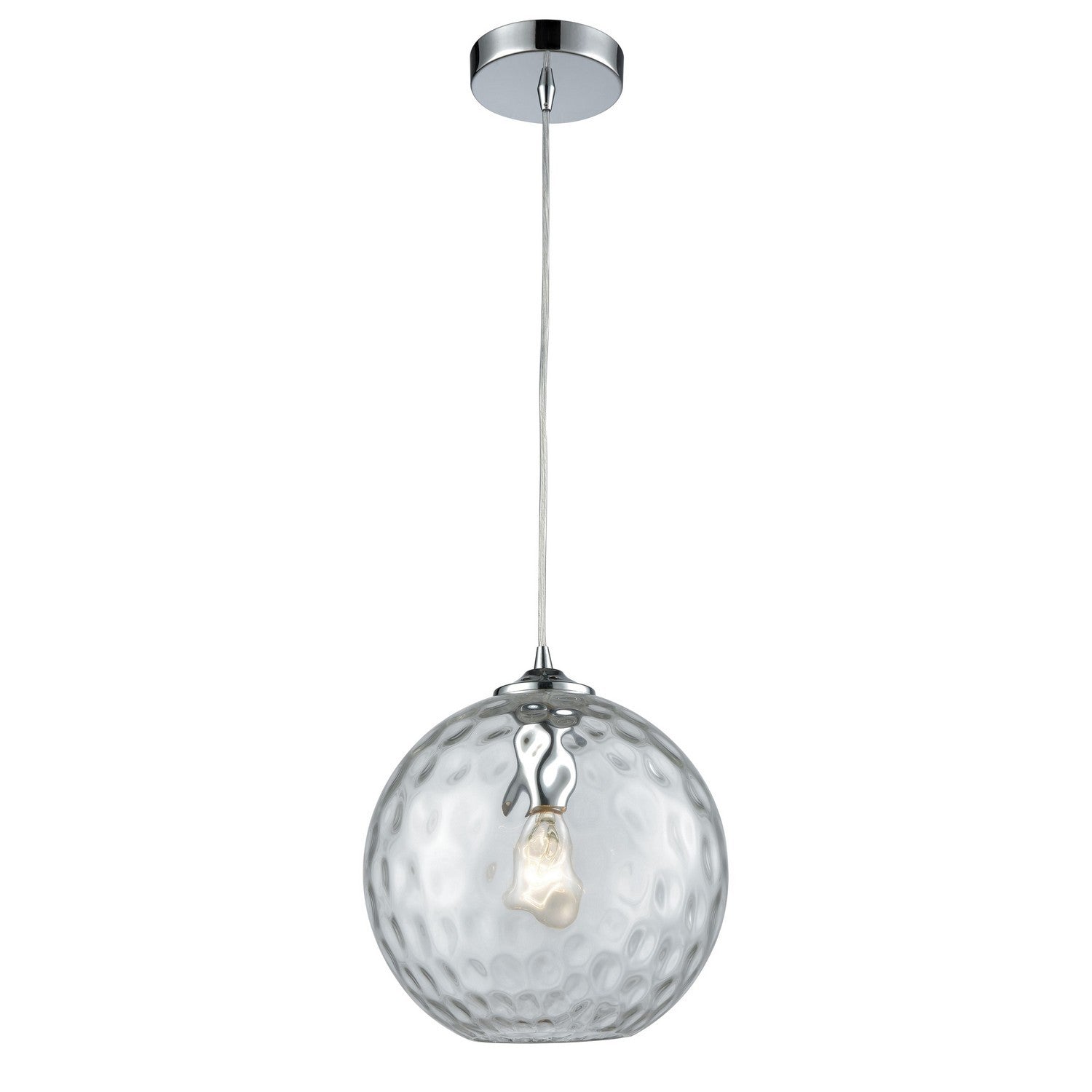ELK Home - 31380/1CLR - One Light Mini Pendant - Watersphere - Polished Chrome