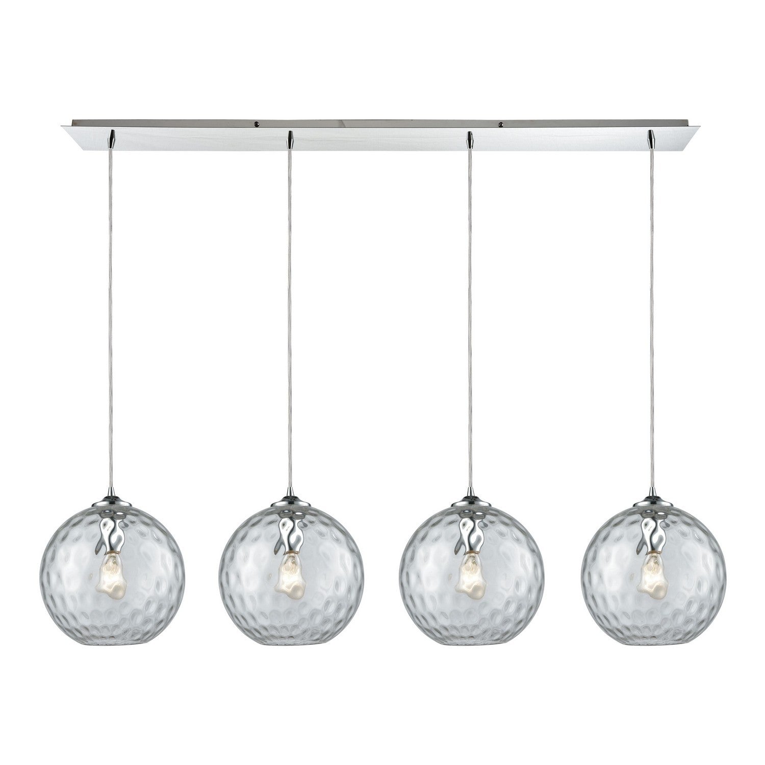 ELK Home - 31380/4LP-CLR - Four Light Pendant - Watersphere - Polished Chrome