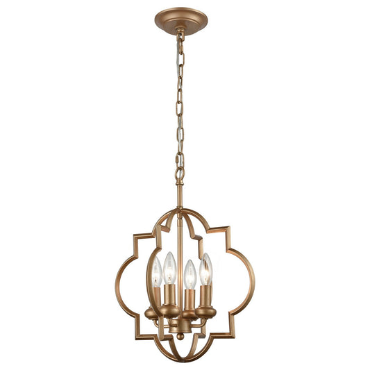 ELK Home - 31826/4 - Four Light Chandelier - Chandette - Matte Gold