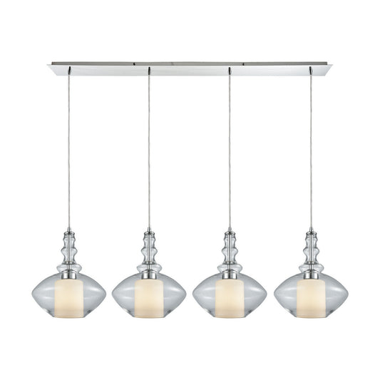 ELK Home - 56500/4LP - Four Light Pendant - Alora - Polished Chrome
