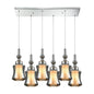 ELK Home - 56503/6RC - Six Light Pendant - Alora - Polished Chrome