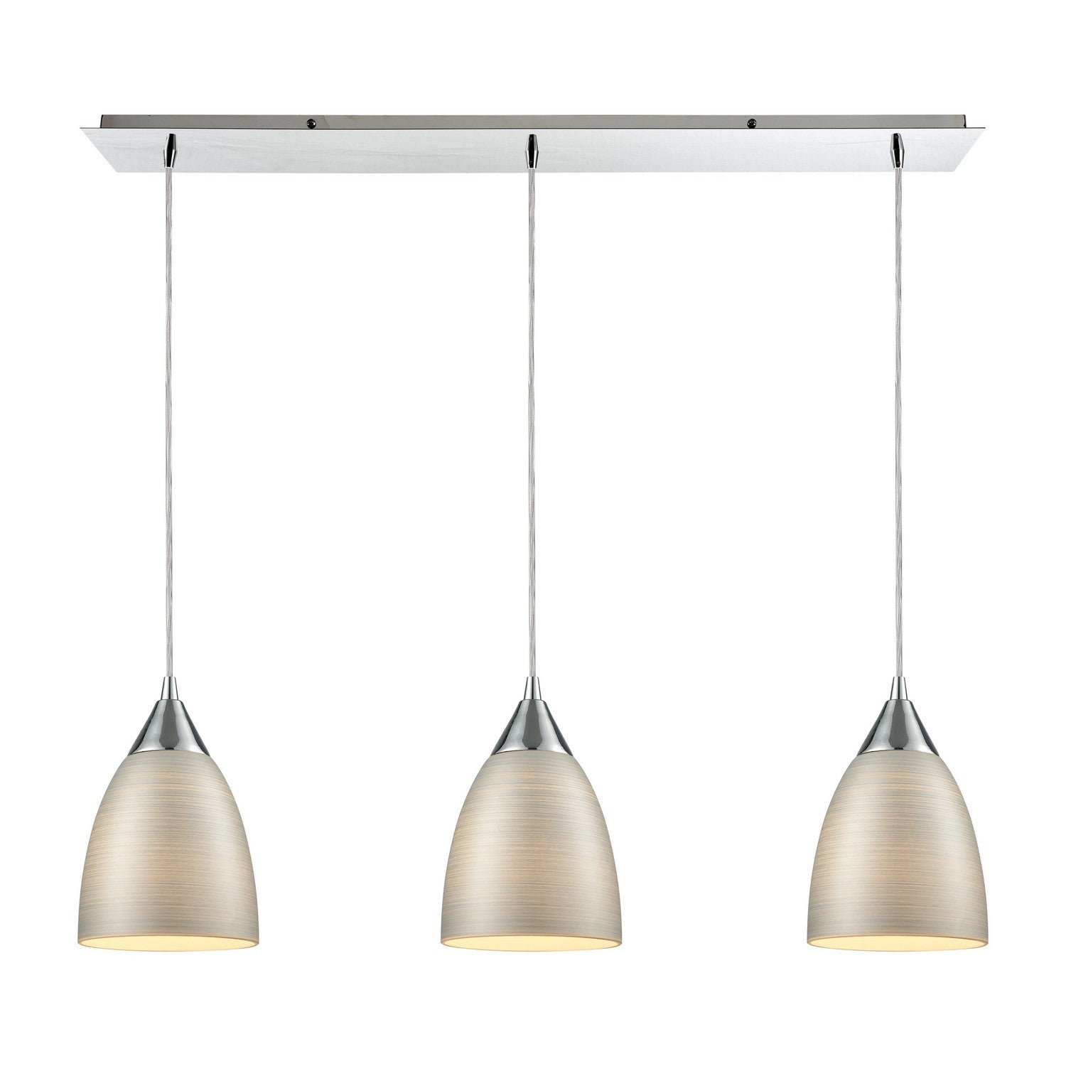 ELK Home - 56530/3LP - Three Light Pendant - Merida - Polished Chrome