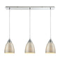 ELK Home - 56530/3LP - Three Light Pendant - Merida - Polished Chrome