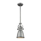 ELK Home - 66589-1 - One Light Mini Pendant - Chadwick - Weathered Zinc