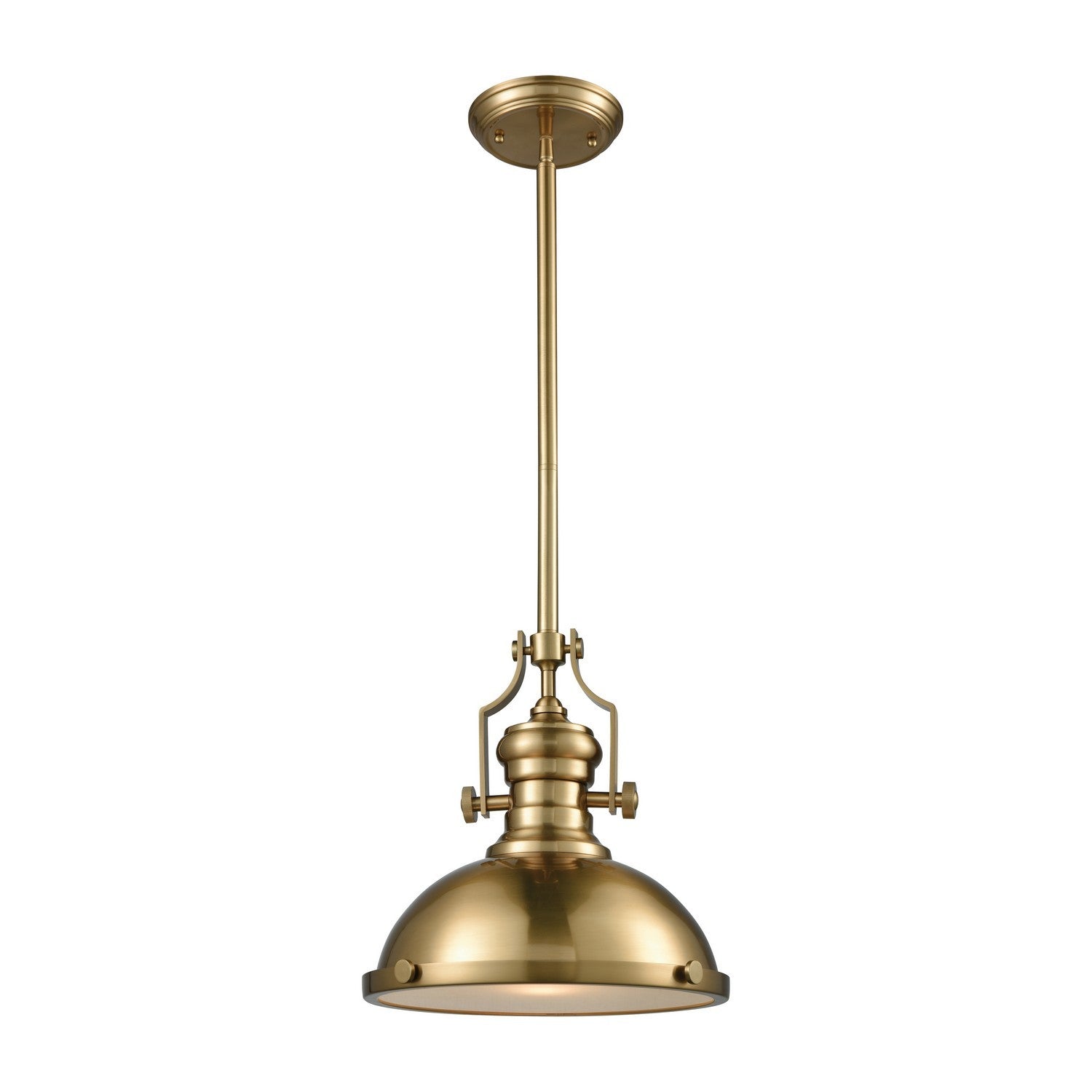 ELK Home - 66594-1 - One Light Pendant - Chadwick - Satin Brass