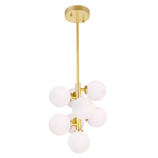 CWI Lighting - 1020P12-8-602 - LED Pendant - Arya - Satin Gold