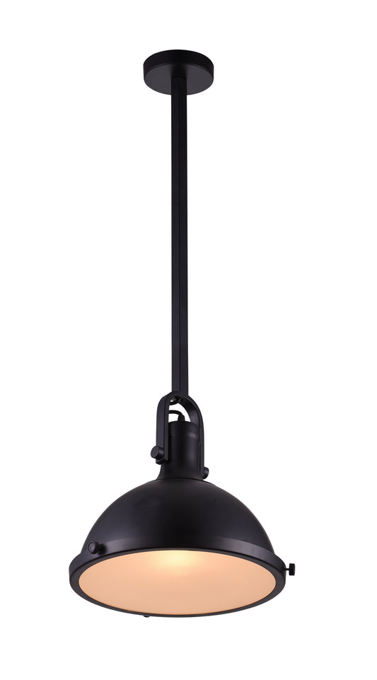 CWI Lighting - 9760P12-1-101 - One Light Pendant - Strum - Black