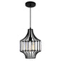 CWI Lighting - 9942P10-1-101-D - One Light Pendant - Alethia - Black