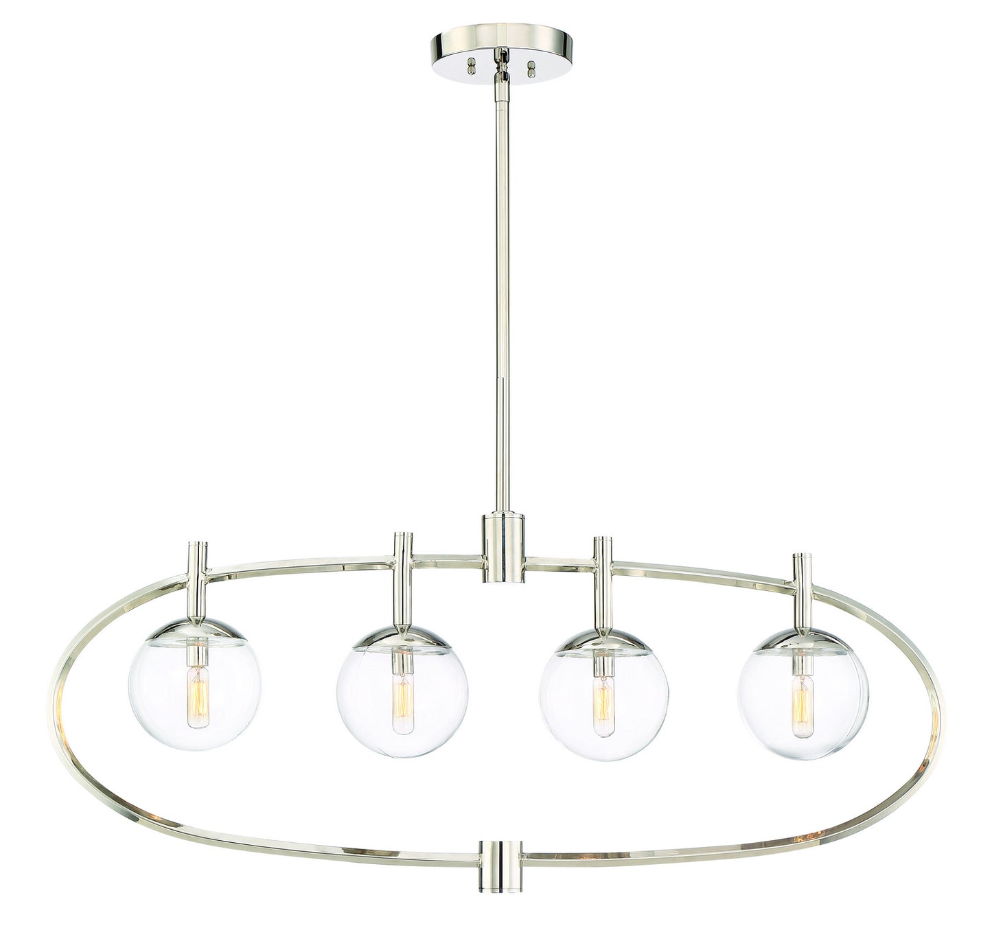 Craftmade - 45574-PLN - Four Light Island Pendant - Piltz - Polished Nickel