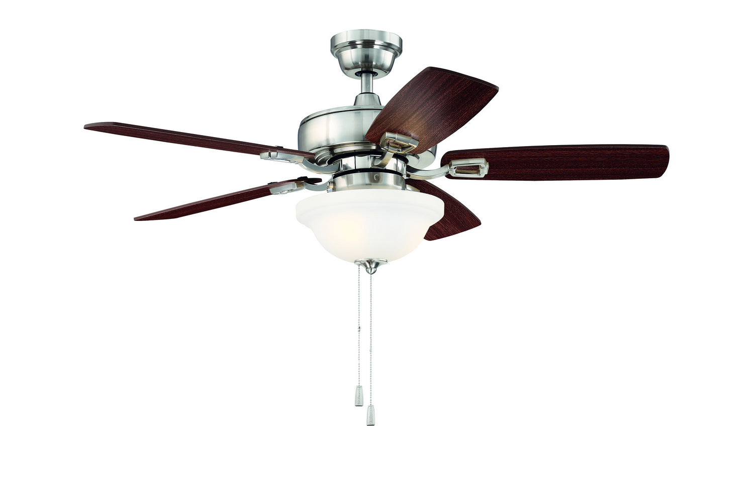 Craftmade - TCE42BNK5C1 - 42"Ceiling Fan - Twist N Click - Brushed Polished Nickel