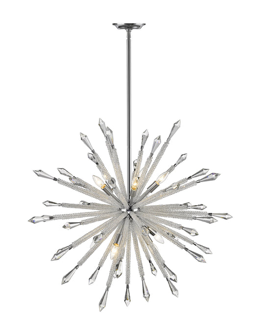 Z-Lite - 4002-10 - Ten Light Chandelier - Soleia - Chrome