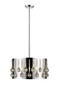 Z-Lite - 453-16CH - Four Light Pendant - Oberon - Chrome