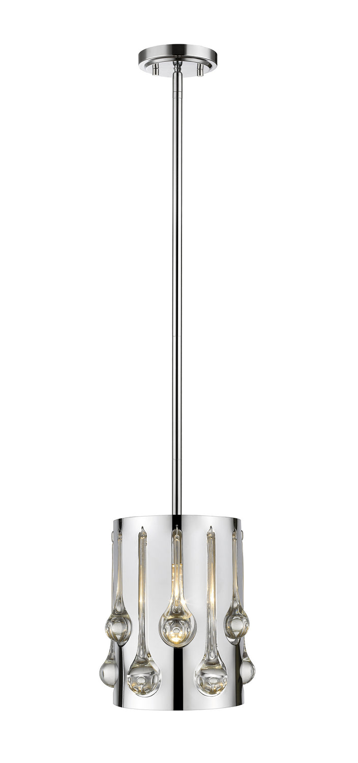 Z-Lite - 453RMP-CH - One Light Pendant - Oberon - Chrome