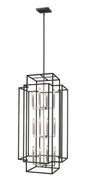 Z-Lite - 454-42BK-BN - 12 Light Chandelier - Titania - Black / Brushed Nickel