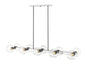 Z-Lite - 455-10L-CH - Ten Light Linear Chandelier - Marquee - Chrome