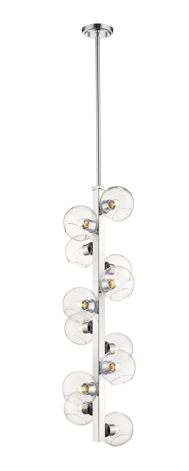 Z-Lite - 455-12CH - 12 Light Chandelier - Marquee - Chrome