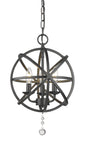 Z-Lite - 458-12MB - Three Light Chandelier - Tull - Matte Black