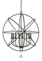 Z-Lite - 458-30MB - Eight Light Chandelier - Tull - Matte Black