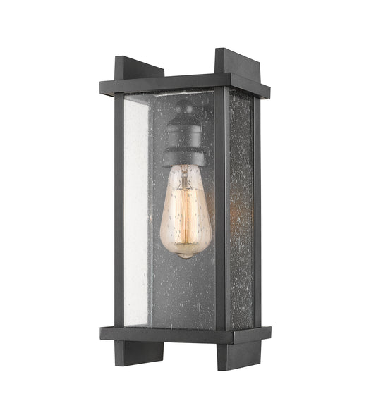 Z-Lite - 565S-BK - One Light Outdoor Wall Mount - Fallow - Black