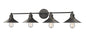 Z-Lite - 613-4V-OB - Four Light Vanity - Casa - Olde Bronze