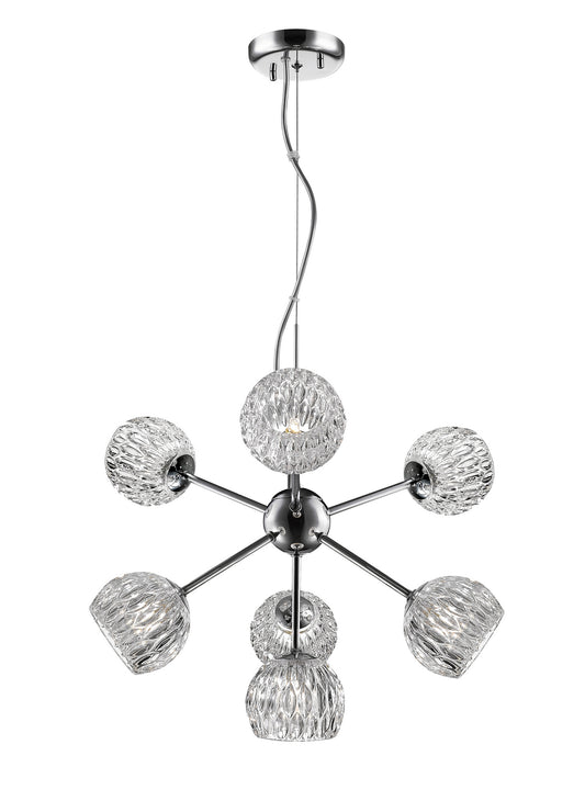 Z-Lite - 909-7 - Seven Light Chandelier - Laurentian - Chrome