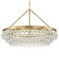 Crystorama - 275-VG - Six Light Chandelier - Calypso - Vibrant Gold